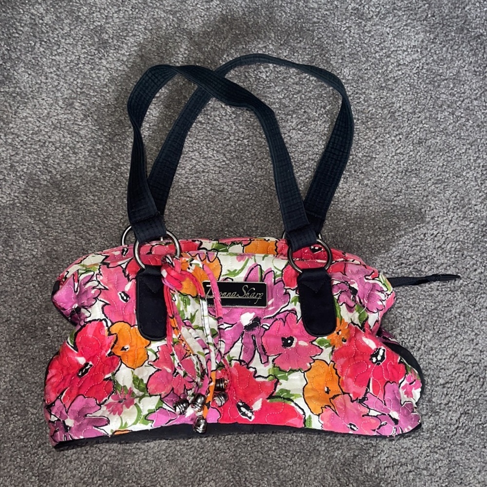 Donna Sharp floral shoulder handbag